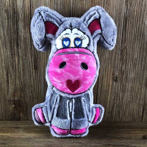 Stickdatei ITH Esel SAM für Rahmen 20×30 cm, Maschinenstickerei, ITH Stickmuster mit Tiermotiv