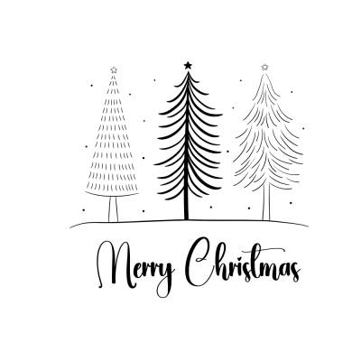 Merry Christmas Christmas Tree SVG PNG Datei - Download Plotterdatei - Plotter File - Weihnachten Christmas Xmas