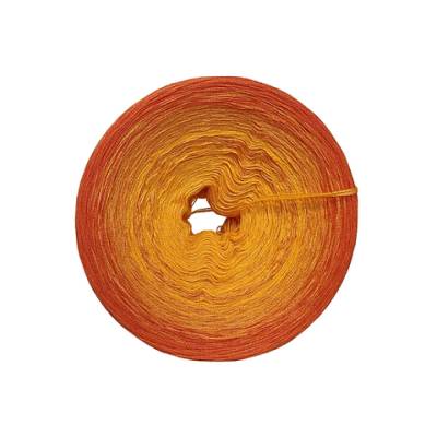 (75,88€/kg) Farbverlaufsgarn / Bobbel Sonnenschein mittel