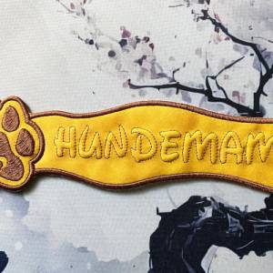 Stickdatei 3D-Anhänger HUNDEMAMA, Maschinenstickerei, Stickmuster mit Trapunto-Effekt, 3D-Stick, Lesezeichen Bild 4