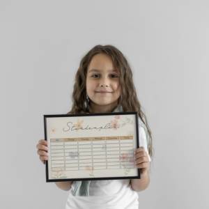 Stundenplan Flowers für Schüler, Lehrer und Studenten zum Ausdrucken o. Digital für Goodnotes I A4 Format I PDF Datei I Bild 3