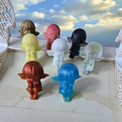 Zauberhafte Engel aus Epoxidharz,  B-Ware