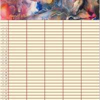 Blütenzauber – Familien-Kalender 2026 mit Planer Bild 6