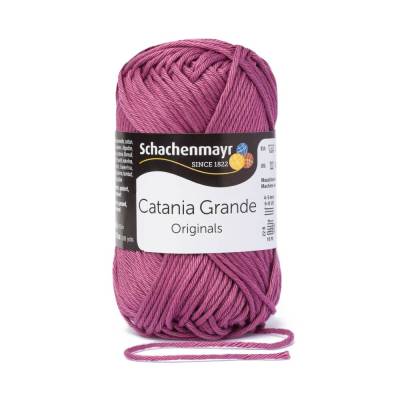 65,00 € /1 kg Schachenmayr ’Catania Grande’ Baumwolle Wolle Garn z.B. für Shirts Tops Amigurumis Farbe: amaranth / 3380