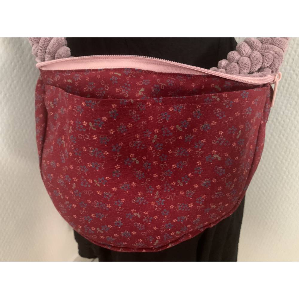 Wertige CordTasche, Moonbag, Lunabag, Cross-over-Tasche, Cord - Main Image