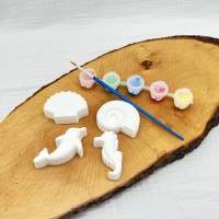DIY-Figuren-Set zum Bemalen – Bastelspaß für Kinder Gästeheschenk Goodie Bag Bild 1