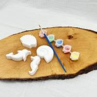 DIY-Figuren-Set zum Bemalen – Bastelspaß für Kinder Gästeheschenk Goodie Bag Bild 2