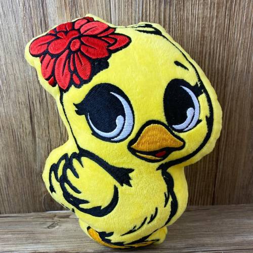 Stickdatei ITH Entchen Schnuggelinchen für Rahmen 20×30 cm, Maschinenstickerei, ITH Stickmuster mit Tiermotiv