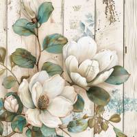 4 florale Vintage Grafiken zum Download - 4 JPG Dateien, 300 dpi - Magnolie - 600004 Bild 3
