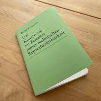 Walter Benjamin Buch - Das Kunstwerk im Zeitalter seiner technischen Reproduzierbarkeit Bild 1