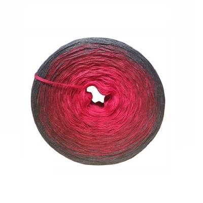 (75,88€/kg) Farbverlaufsgarn / Bobbel Vulkan