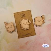 Laserdatei Toast Geburtstag Kombidatei • Holzdeko Druckvorlage A4 • Party Geschenk Tischdeko • inkl Gewerbelizenz Bild 4