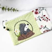 Stickdatei Maulwurf doodle Applikation Bild 2