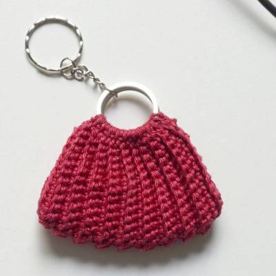 Häkelanleitung für den Schlüsselanhänger 