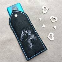 Katze Konturen seitlich Lichteffekt 18*18 bzw. 20*20cm Bild 3