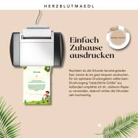 Fußball Urkunde als Mitgebsel für den Kindergeburtstag | Geschenktüte für Kinder | Fußballturnier Bild 3