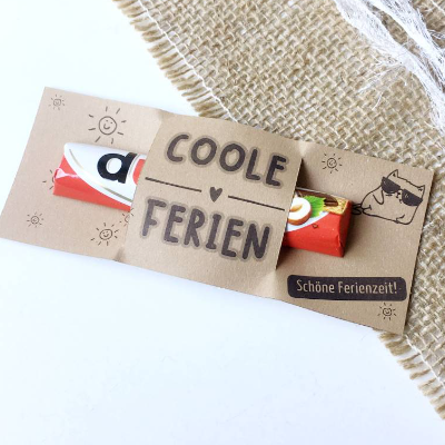 Druckvorlage Abschiedsgeschenk Schulferien, Ferienstart, Geschenk Zeugnis, für Schüler, Ende Schuljahr, coole Ferien