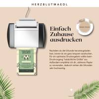 Fußball Urkunde als Mitgebsel für den Kindergeburtstag | Geschenktüte für Kinder Bild 3