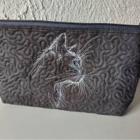 Katze Konturen seitlich Lichteffekt 20x26-30cm, 21*40cm EXP Bild 6