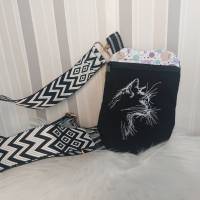 Katze Konturen seitlich Lichteffekt 20x26-30cm, 21*40cm EXP Bild 7