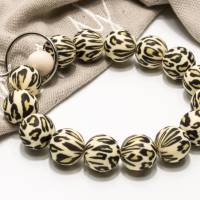 Schlüsselarmband Schlüsselanhänger Armband Schlüssel Armband Geschenk Frau Farbwahl Anhänger Bild 6