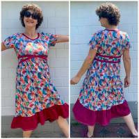 Ebook Schnittmuster Britney Damen Gr. 30 bis 54 Tunika/Kleid Bild 3