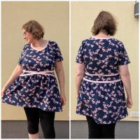 Ebook Schnittmuster Britney Damen Gr. 30 bis 54 Tunika/Kleid Bild 8