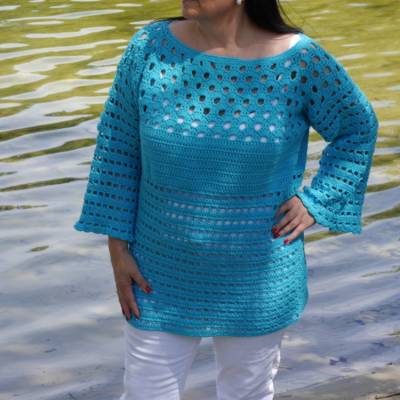 Häkelanleitung RVO Tunika Sirmione