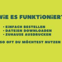 Schul-Bingo für bis zu 30 Spieler, Spiel, Spaß und Wortschatz erweitern Bild 3