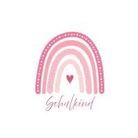 Schulkind Regenbogen PNG SVG Datei - Download Plotterdatei - Plotter File - Geschenkidee Gift idea - Kindergarten Vorsch Bild 1