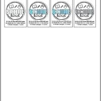 ITH Schulkindbutton Stickdateien Set – 4 Motive ab 10x10 cm – Schule Set 01 von made by Vina Bild 3
