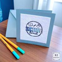ITH Schulkindbutton Stickdateien Set – 4 Motive ab 10x10 cm – Schule Set 01 von made by Vina Bild 4