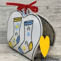 * Socken ITH, zum befüllen, für kleine Süßigkeiten *  zum Welt-Down-Syndrom-Tag oder einfach so Bild 2