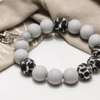 Schlüsselarmband Schlüsselanhänger Armband Schlüssel Armband Geschenk Frau Farbwahl Anhänger Bild 3