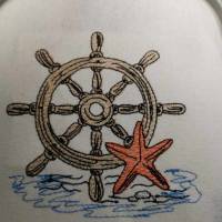 Maritimes Stickdateien Set Steuerrad ITH – Shabby Scribble ab 10x10 cm Rahmen Bild 10