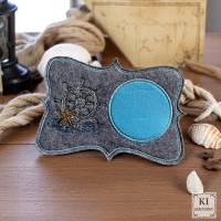 Maritimes Stickdateien Set Steuerrad ITH – Shabby Scribble ab 10x10 cm Rahmen Bild 7