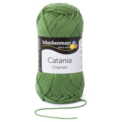 Schachenmayr Catania 50g Baumwolle FB 212 khaki – hochwertiges Häkelgarn