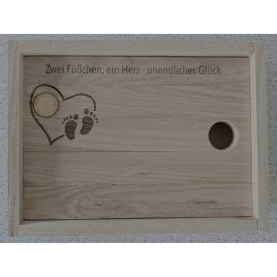 Geschenkbox Holz