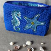Maritimes Sommerspecial: 10 Stickdateien für 10x10cm – Seepferdchen, Anker & mehr Bild 1