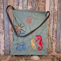 Maritimes Sommerspecial: 10 Stickdateien für 10x10cm – Seepferdchen, Anker & mehr Bild 10