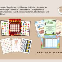 Stundenplan Pferd A4  als  PDF-Datei Bild 5