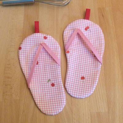 1 Paar Topflappen 