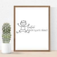 Endlich Kindergartenkind Bundle PNG SVG Datei - Download Plotterdatei - Plotter File - Kids Kindergarten Bücher Bild 4