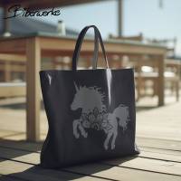 Einhorn mit Blume SVG DXF für Plotter - auch zum Drucken oder sublimieren - Plotterdatei Biberwerke Bild 3
