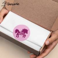 Einhorn mit Blume SVG DXF für Plotter - auch zum Drucken oder sublimieren - Plotterdatei Biberwerke Bild 4