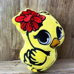 Stickdatei ITH Entchen Schnuggelinchen für Rahmen 13x18 cm, Maschinenstickerei, ITH Stickmuster mit Tiermotiv Bild 2