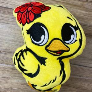 Stickdatei ITH Entchen Schnuggelinchen für Rahmen 13x18 cm, Maschinenstickerei, ITH Stickmuster mit Tiermotiv Bild 3