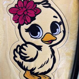 Stickdatei ITH Entchen Schnuggelinchen für Rahmen 13x18 cm, Maschinenstickerei, ITH Stickmuster mit Tiermotiv Bild 7