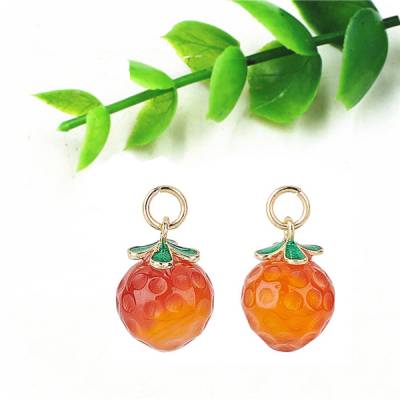 1 oder 2 Beeren Anhänger aus natürlichem Achat