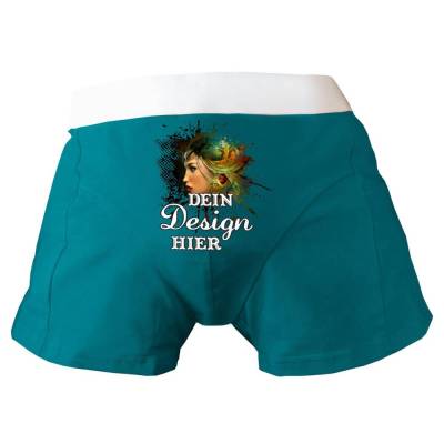 Herren Boxershort personalisiert mit deinem Wunschmotiv, individuell bedruckt mit Text, Logo, Foto
